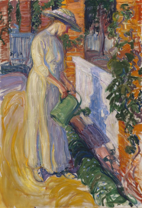 Summer Evening, 1912. Creator: Vilho Sjöström.