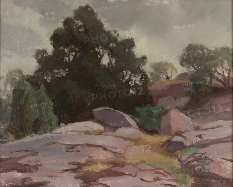 Rocky Landscape, 1937. Creator: Vilho Sjöström.