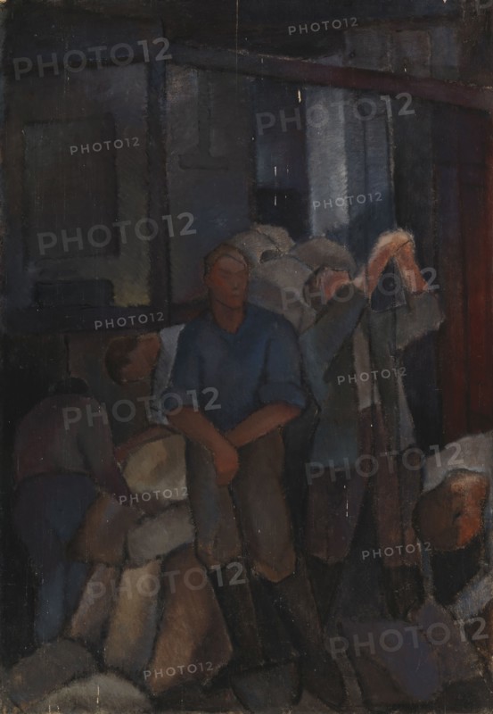 Workers, 1917-1917. Creator: Alvar Cawén.