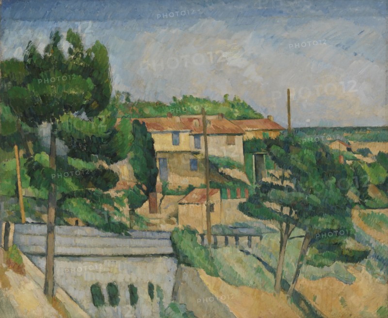 The Road Bridge at L'Estaque, 1879-1882. Creator: Paul Cezanne.