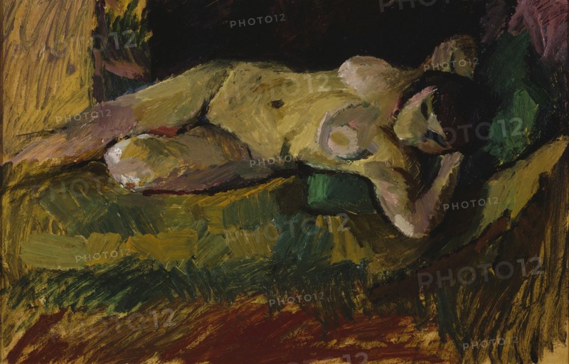 The Nude, 1913. Creator: Valle Rosenberg.