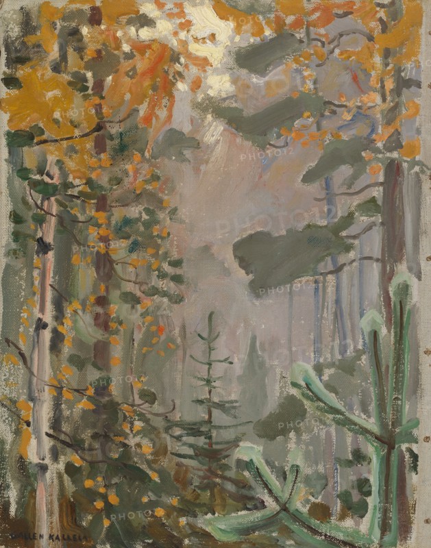 Autumn Landscape, 1911. Creator: Akseli Gallen-Kallela.