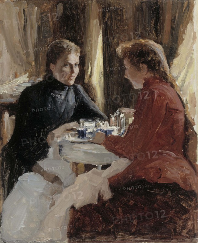 Elevenses, 1884. Creator: Albert Edelfelt.