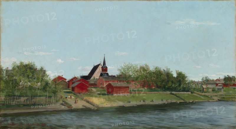 Landscape, 1891. Creator: Arvid Liljelund.