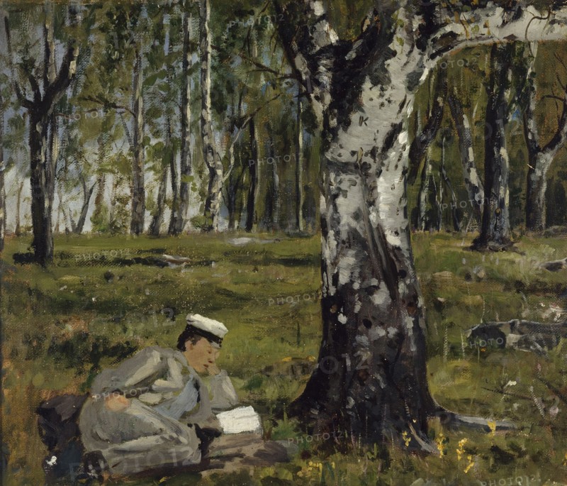 Studies in Nature, 1877. Creator: Arvid Liljelund.