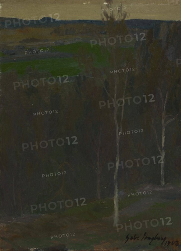 Spring Landscape, 1903. Creator: Gabriel Engberg.