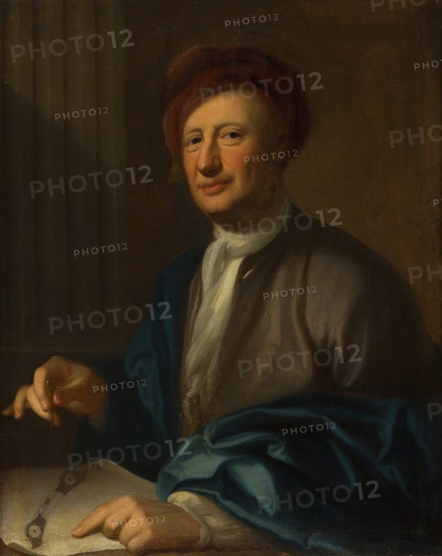 Court Architect Göran Josuæ Adelcrantz, c1710 Creator: Georg Engelhard Schroder.