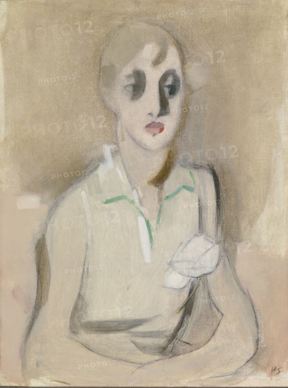 Modern Schoolgirl, 1928. Creator: Helene Schjerfbeck.