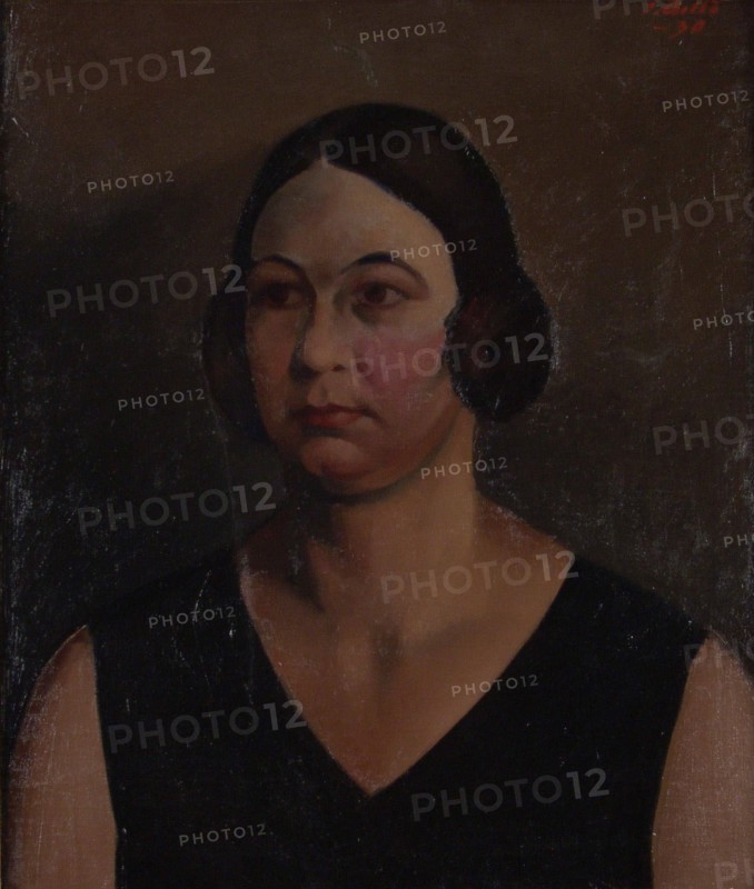 Portrait of a Woman (Mrs. Lönngren), 1930. Creator: Ilmari Aalto.