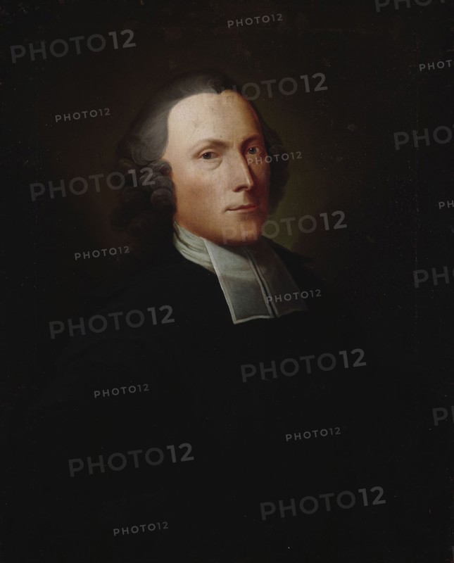 Parson of Laihia Samuel Wacklin (1710-1780), the artist's brother, 1755. Creator: Isak Wacklin.