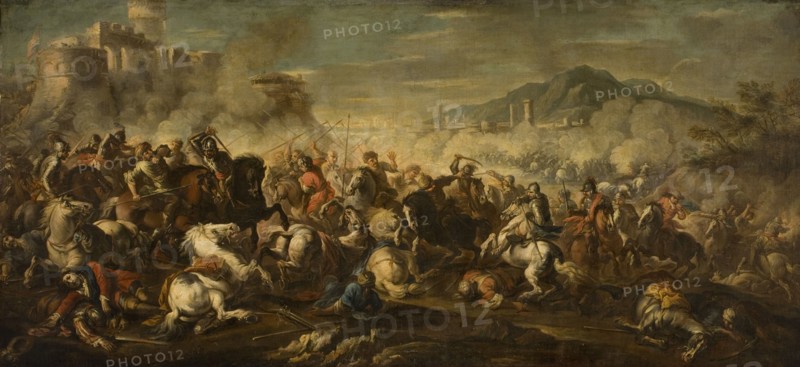 A cavalry battle, 1652. Creator: Jacques Courtois.