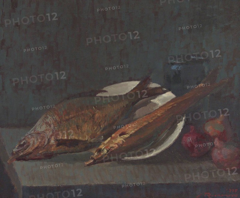 Smoked fish, 1935. Creator: Jalmari Ruokokoski.