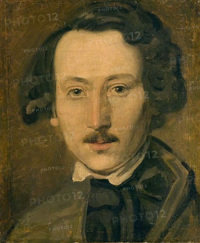 Nils Johan Olsson Blommér, c1840. Creator: Alexis Wetterbergh.