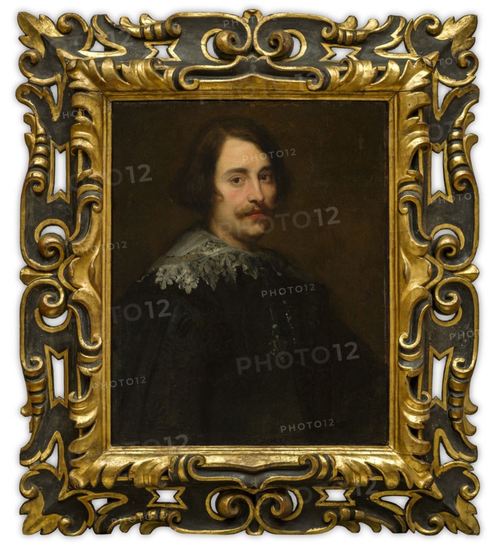 Portrait of a Man, 1610-1645. Creator: Luciano Borzone.