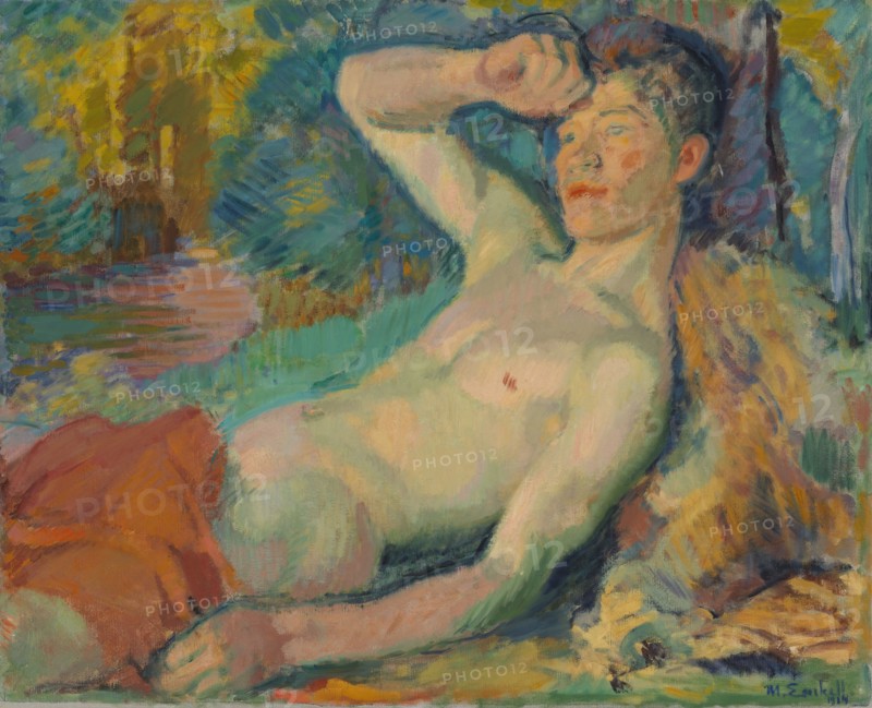 Awakening Faun, 1914. Creator: Magnus Enckell.