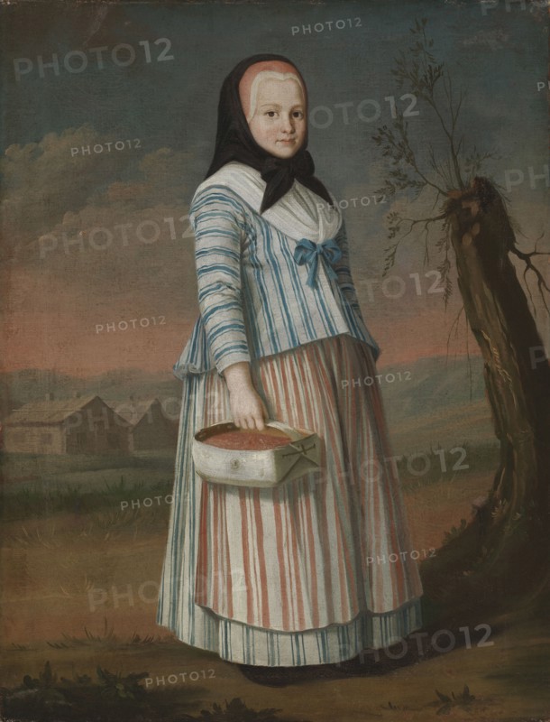 Strawberry Girl, 1782. Creator: Nils Schillmark.