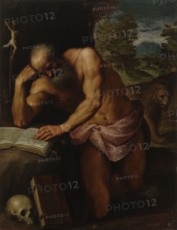 Saint Jerome, c1595-1600. Creators: Jacopo Palma, St Jerome.
