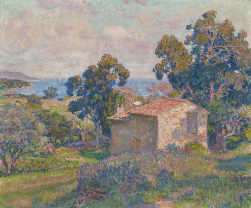 Landscape from Provençe, 1917. Creator: Théo van Rysselberghe.
