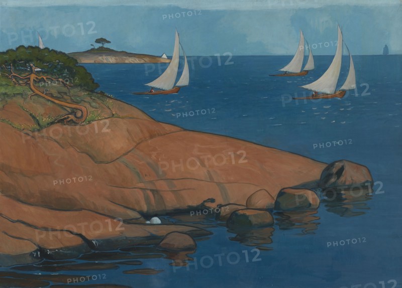 Archipelago View, 1900. Creator: Venny Soldan-Brofeldt.