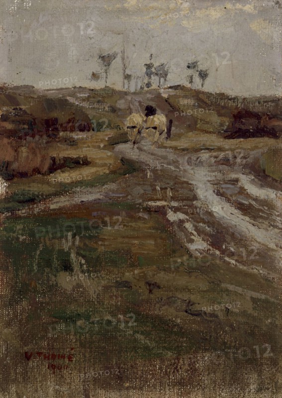 Landscapes, 1900. Creator: Verner Thome.