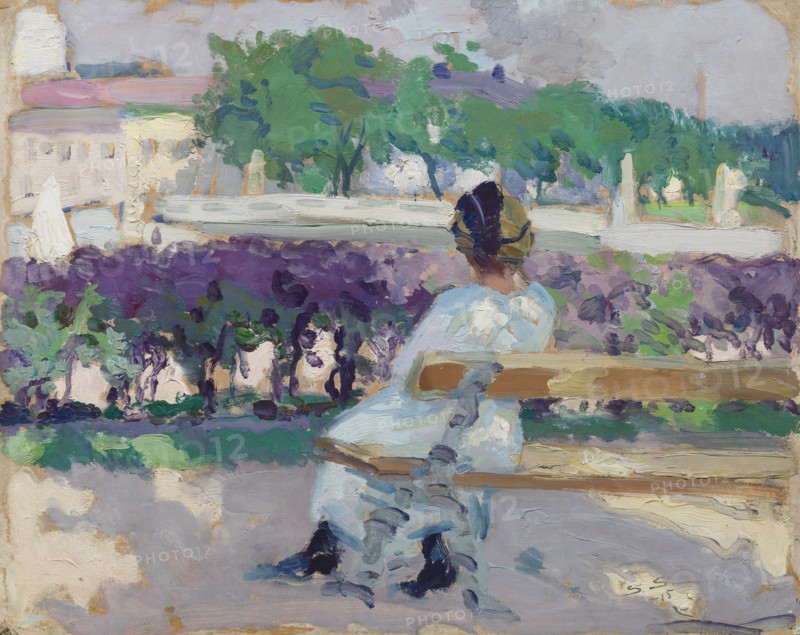 A View from Turku, 1915. Creator: Santeri Salokivi.