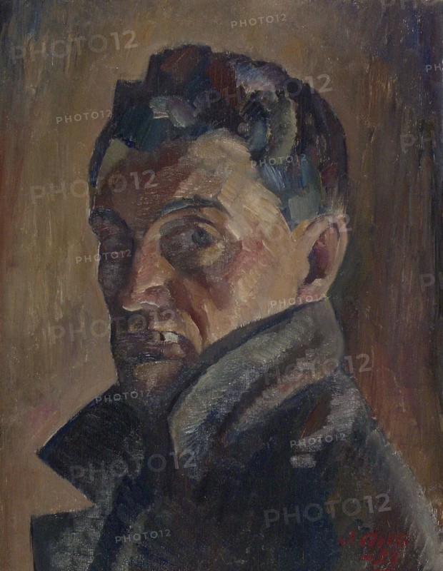 Self-Portrait, 1923. Creator: Ilmari Aalto.