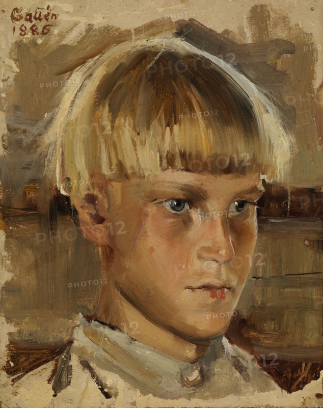 Orphan Boy, 1886. Creator: Akseli Gallen-Kallela.
