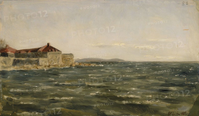 Sand Bank, 1882. Creator: Akseli Gallen-Kallela.
