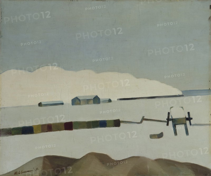 Landscape, 1931. Creator: Vilho Lampi.