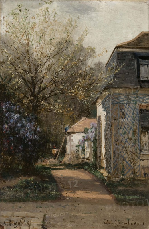 View outside Paris, 1850-1896. Creator: Aleksey Bogolyubov.