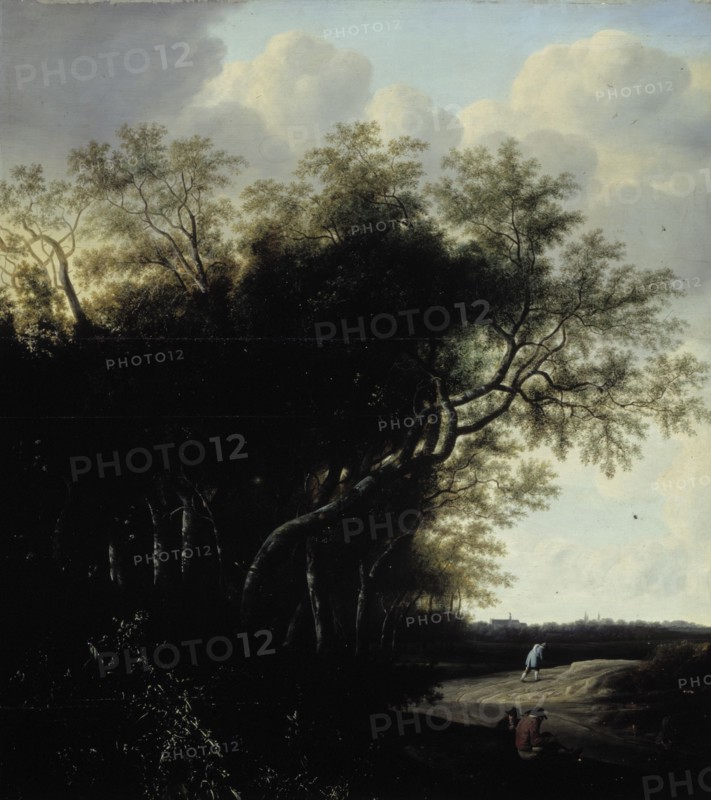 A Dutch landscape, c1640-1660. Creator: Jan Goedart.