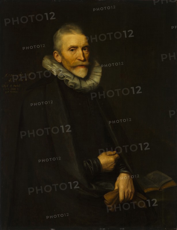 Portrait of a 66-Year-Old Man, 1610. Creator: Michiel van Mierevelt.