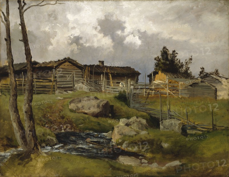 Before the Thunderstorm, 1870-1879. Creator: Hjalmar Munsterhjelm.