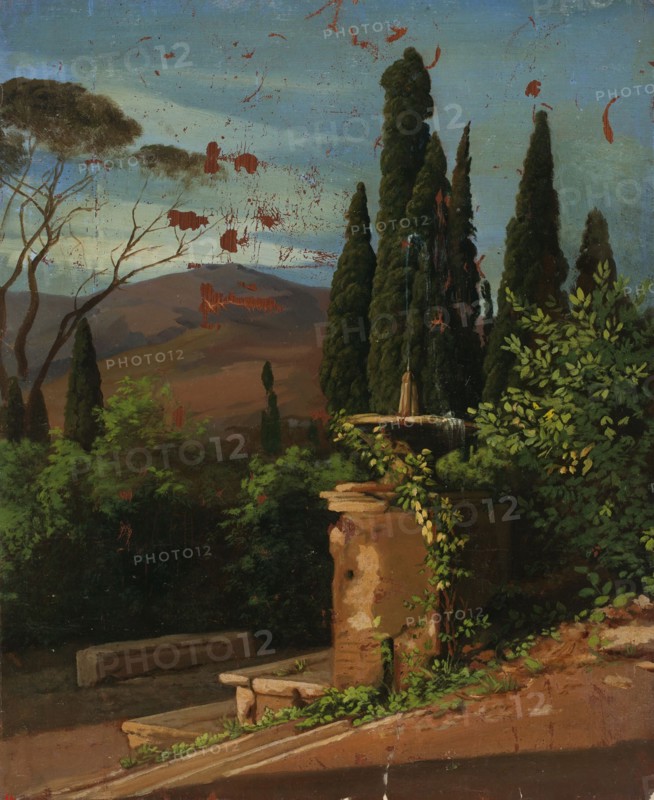Landscape from Italy, 1835-1853. Creator: Nils Jakob Blommer.