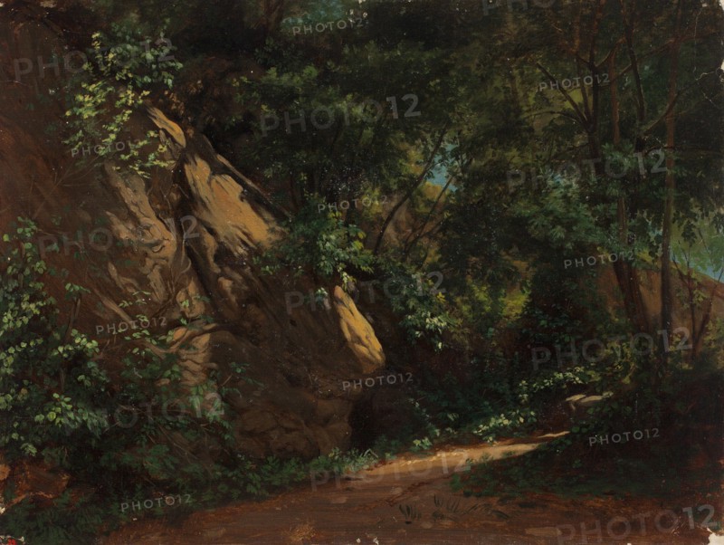 Landscape Study, 1835-1853. Creator: Nils Jakob Blommer.