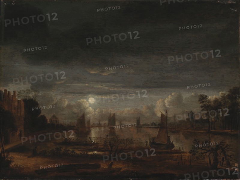 A Dutch Townscape. Creator: Aert van der Neer.