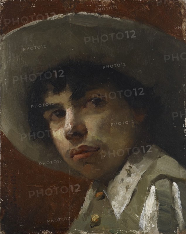 Colarossi's Son, 1881. Creator: Helena Westermarck.