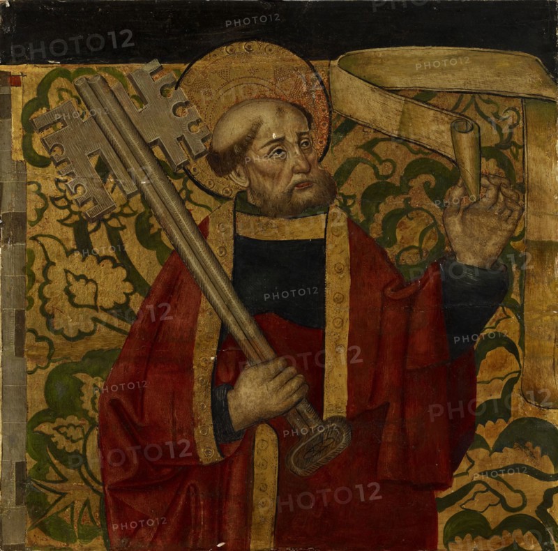 St. Peter, 1425-1492. Creator: Nuno Goncalves.