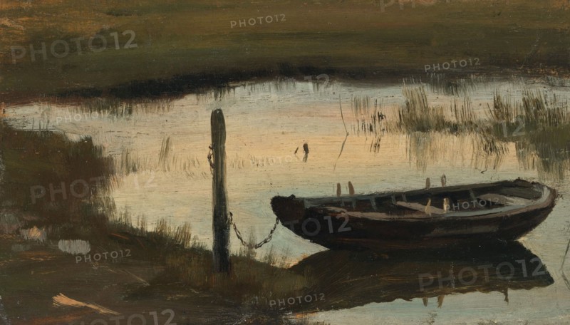 Boat by the Shore, 1888. Creator: Torsten Wasastjerna.