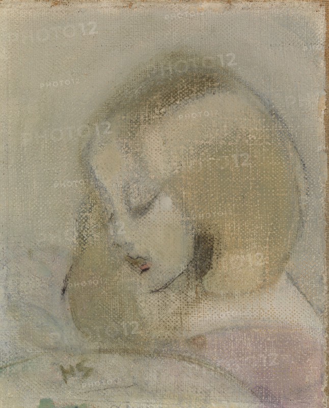 Annuli Reading, 1923. Creator: Helene Schjerfbeck.