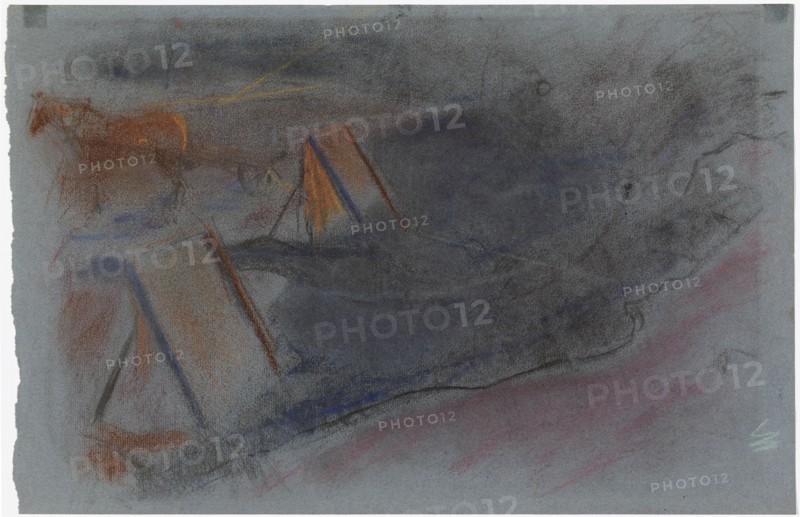 Working Horse, study, c1900. Creator: Magnus Enckell.