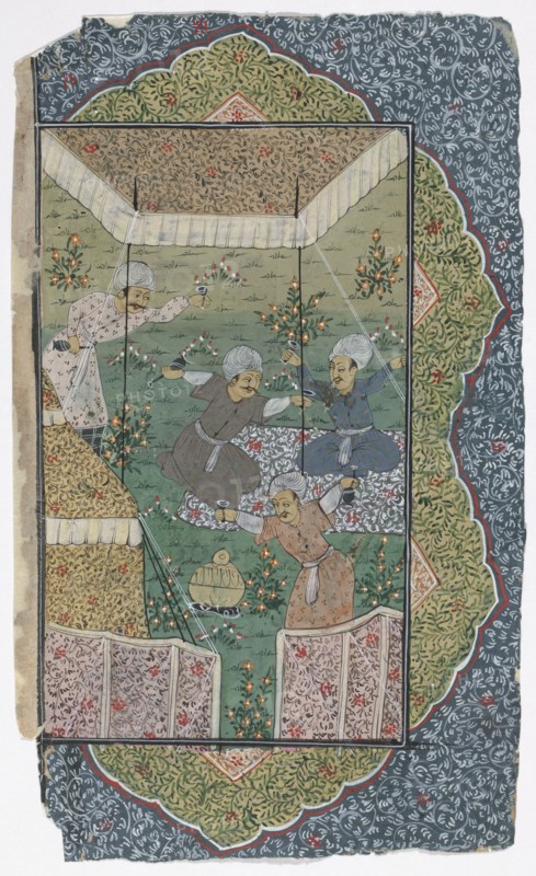 Persian miniature, c1800. Creator: Unknown.