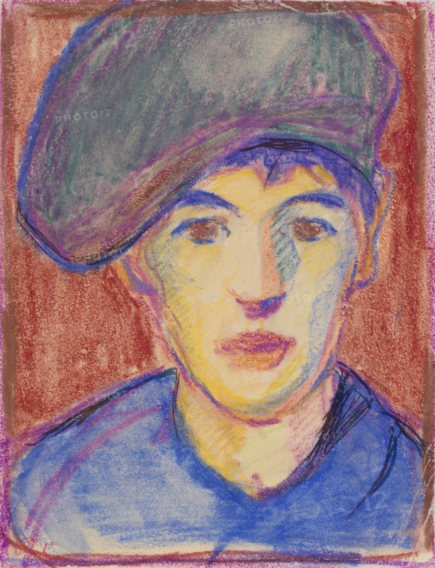 Boy, Brittany, 1912. Creator: Alvar Cawén.