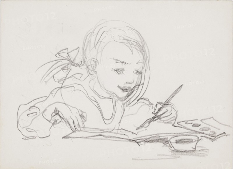 Antti Painting, 1903-1904. Creator: Venny Soldan-Brofeldt.
