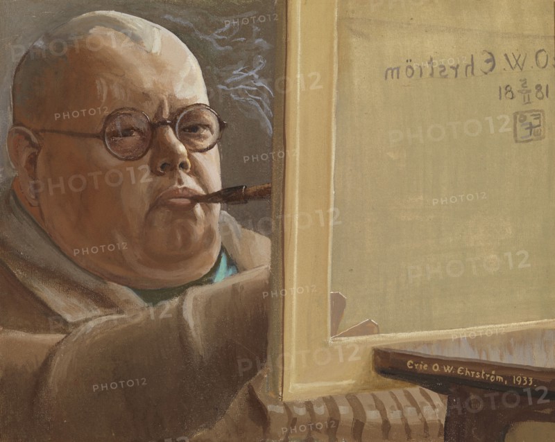 Self-Portrait, 1933. Creator: Eric Ehrstrom.