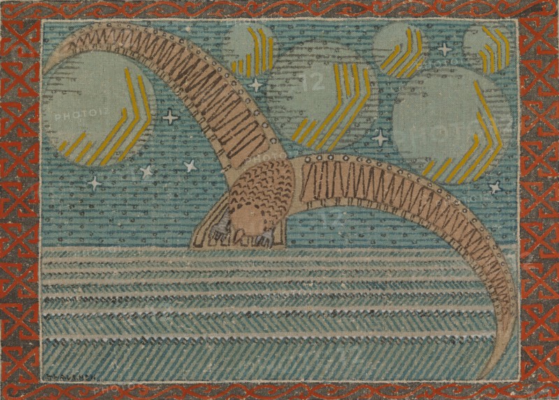 The Wild Duck and the Celestial Bodies, 1919-1920. Creator: Joseph Alanen.