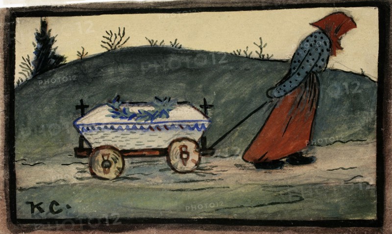 Last journey, c1930s. Creator: Kalle Carlstedt.