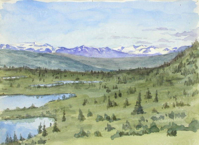 Landscape Study from Norway. Creator: Maria Wiik.