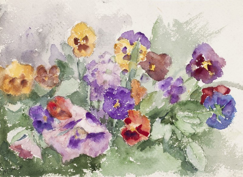 Violets. Creator: Maria Wiik.