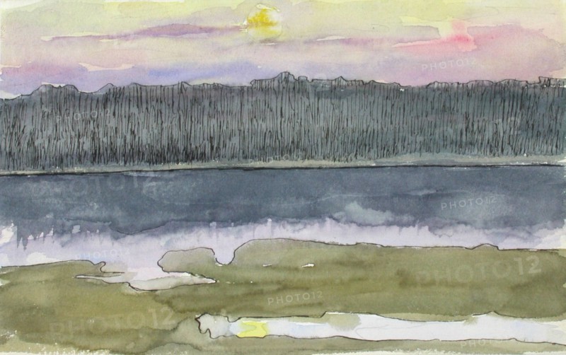 Landscape Study. Creator: Maria Wiik.